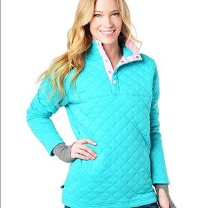 NWOT Lauren James Quilted Popover